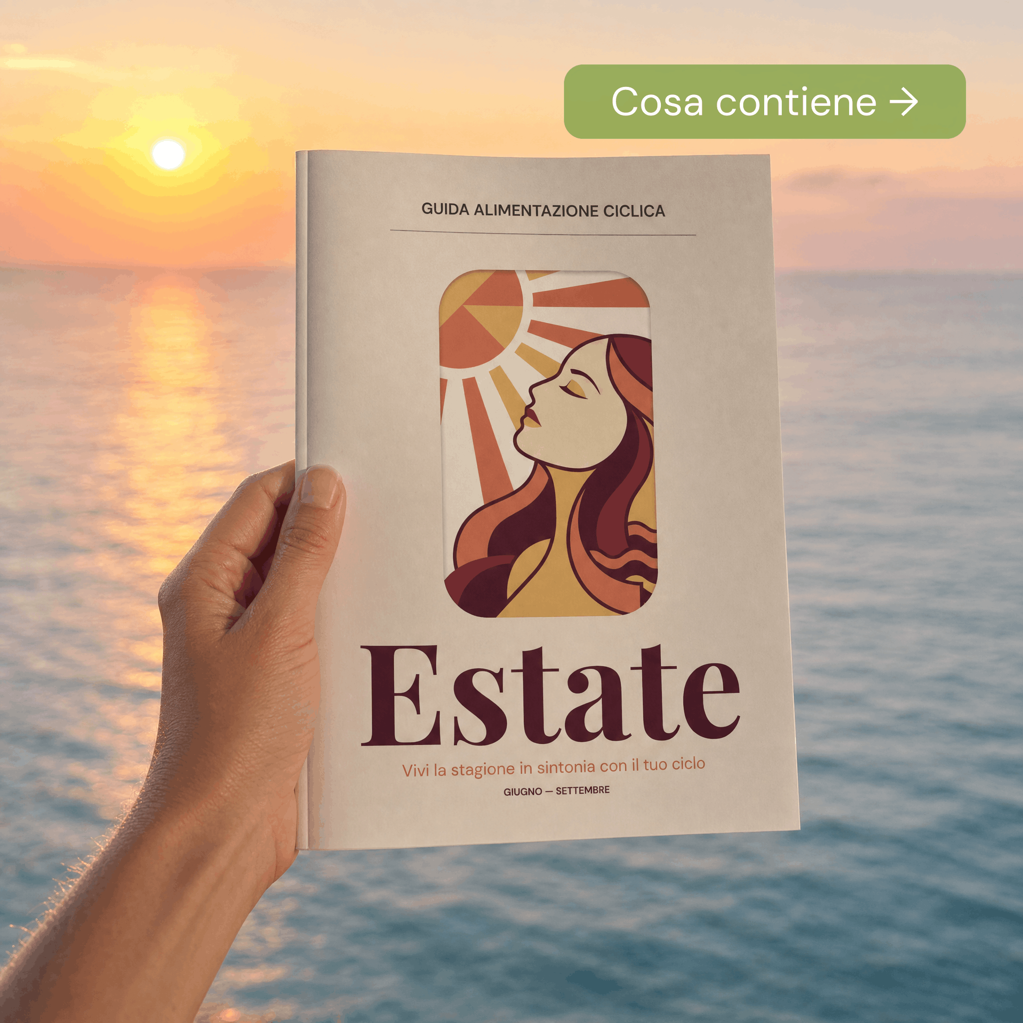 Vivi l'estate in sintonia con il tuo ciclo